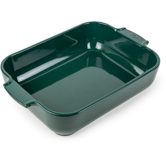 Plat au four PEUGEOT Appolia rectangulaire 32 cm Vert Foret