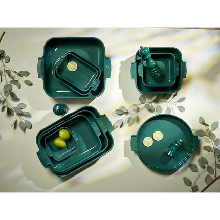 Plat au four PEUGEOT Appolia rectangulaire 32 cm Vert Foret