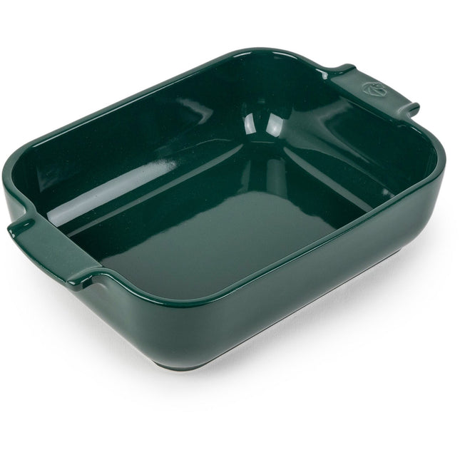 Plat au four PEUGEOT Appolia rectangulaire 25 cm Vert Foret