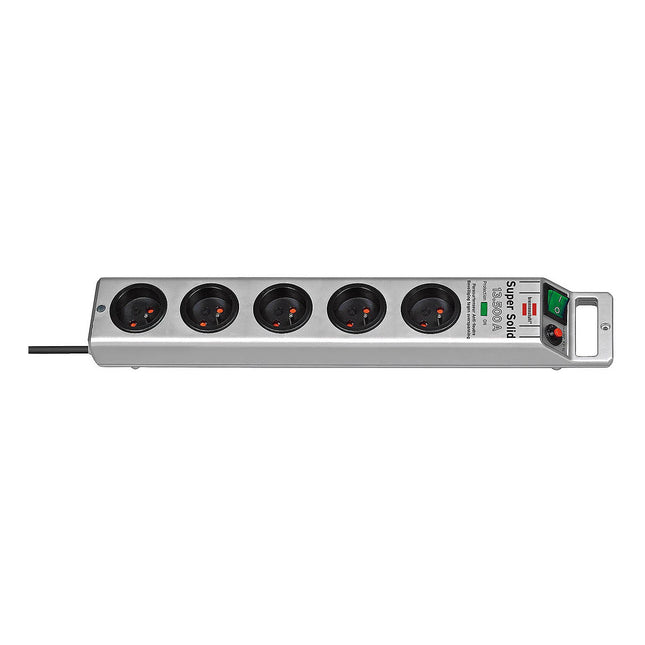 Multiprise BRENNENSTUHL 5 Prises Silver 2.5M H05VV-F 3G1.5