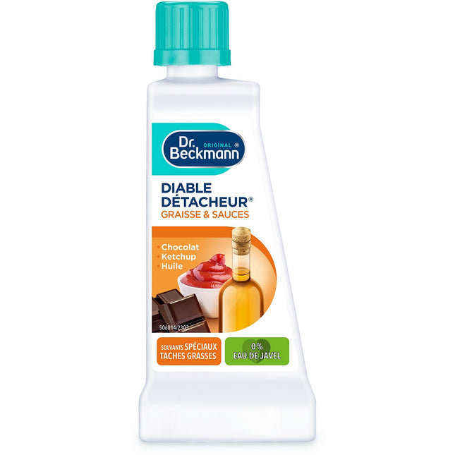 Détachant textile DR BECKMANN Diable Détacheur - Graisse & Sauces 50ml