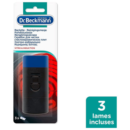 Nettoyant DR BECKMANN Induction & plaque vitro 3 lames