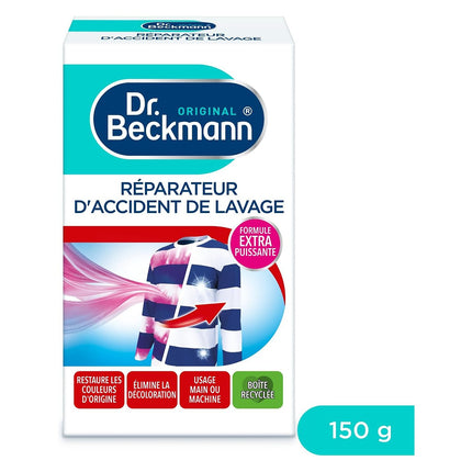 Détachant textile DR BECKMANN Réparateur d'Accident de Lavage 2x75g