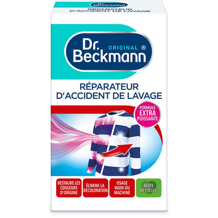 Détachant textile DR BECKMANN Réparateur d'Accident de Lavage 2x75g