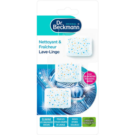 Nettoyant lave linge DR BECKMANN lave-linge fraicheur caps x3