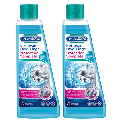 Nettoyant lave linge DR BECKMANN Protection Complète Duo Pack 2x250ml