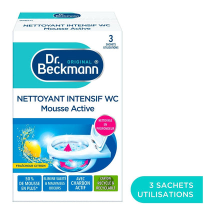 Nettoyant DR BECKMANN Détartrant Intensif WC – Mousse