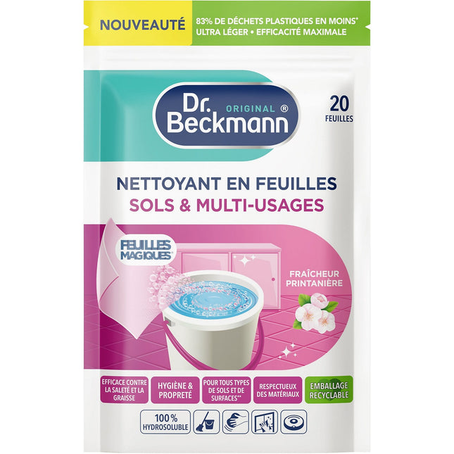 Nettoyant DR BECKMANN Feuille magique sol multi-usages fraîcheur printemps