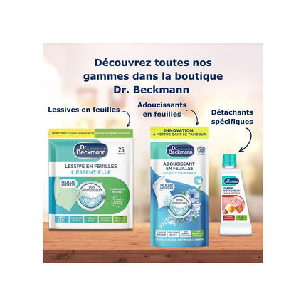 Lessive DR BECKMANN Liquide Cycle Court - Fraicheur intense x50 lavages