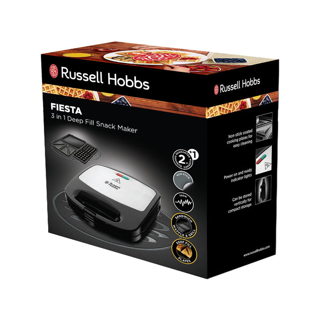 Croque, gaufre, gril RUSSELL HOBBS Sandwich Maker 3 en 1 24540-56