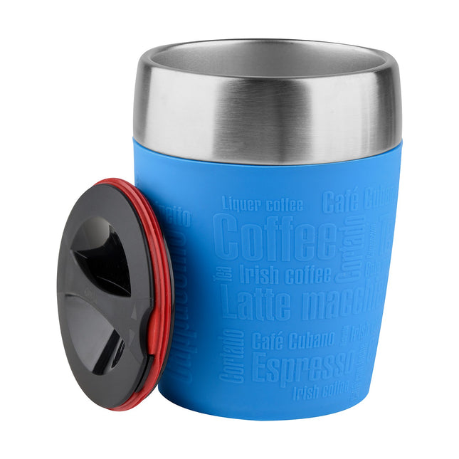 Mug EMSA de transport 0.2L inox et bleu mari