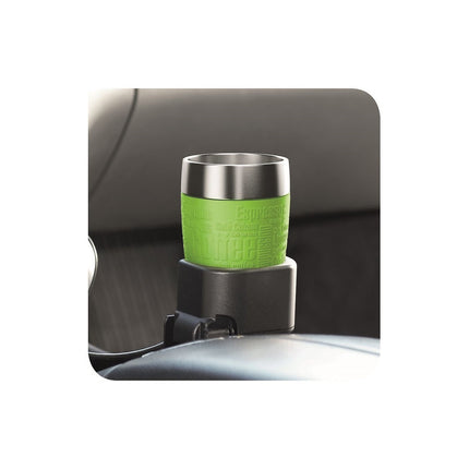 Mug isotherme EMSA de transport 0.2L inox framboise