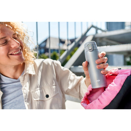 Mug isotherme EMSA de voyage LIGHT 0.4L Gris