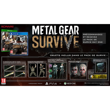 Jeu PS4 KONAMI Metal Gear Survive