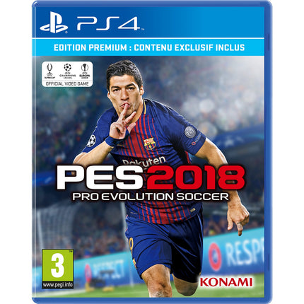 Jeu PS4 KONAMI PES 2018