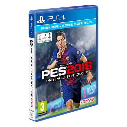 Jeu PS4 KONAMI PES 2018