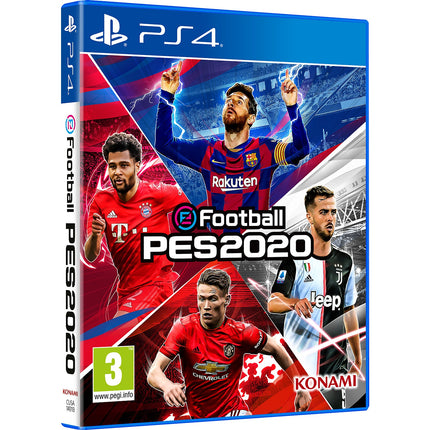 Jeu PS4 KONAMI eFootball PES 2020