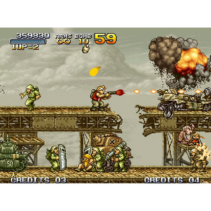 Jeu Neo Geo PLAION METAL SLUG NEOGEO