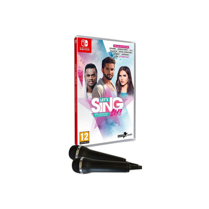 Jeu Switch KOCH MEDIA Let's Sing 2018 + 2 micros
