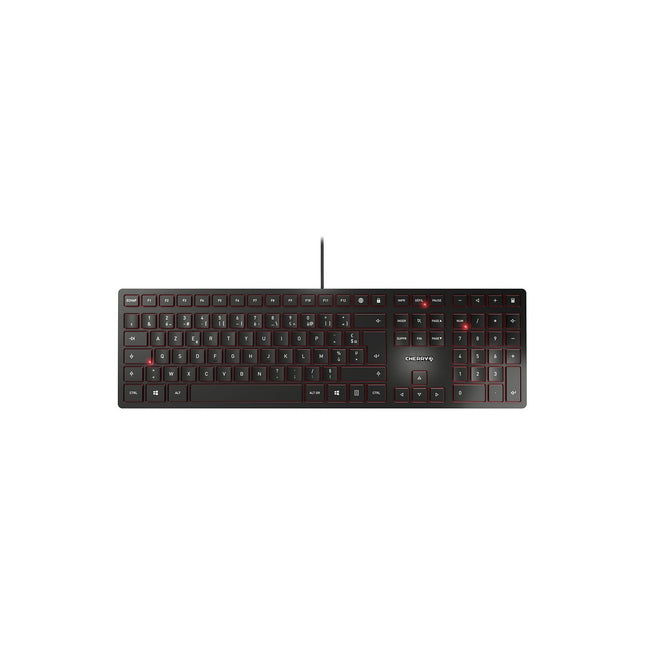 Clavier filaire CHERRY KC 6000 slim noir