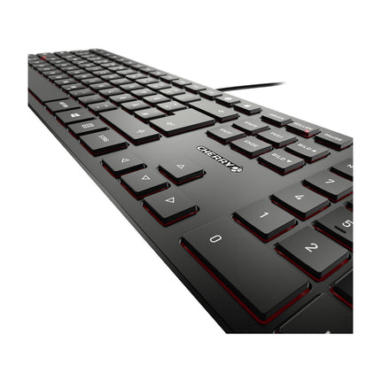 Clavier filaire CHERRY KC 6000 slim noir