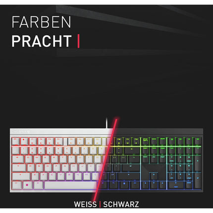 Clavier gamer sans fil CHERRY MX 2.0S RGB Noir