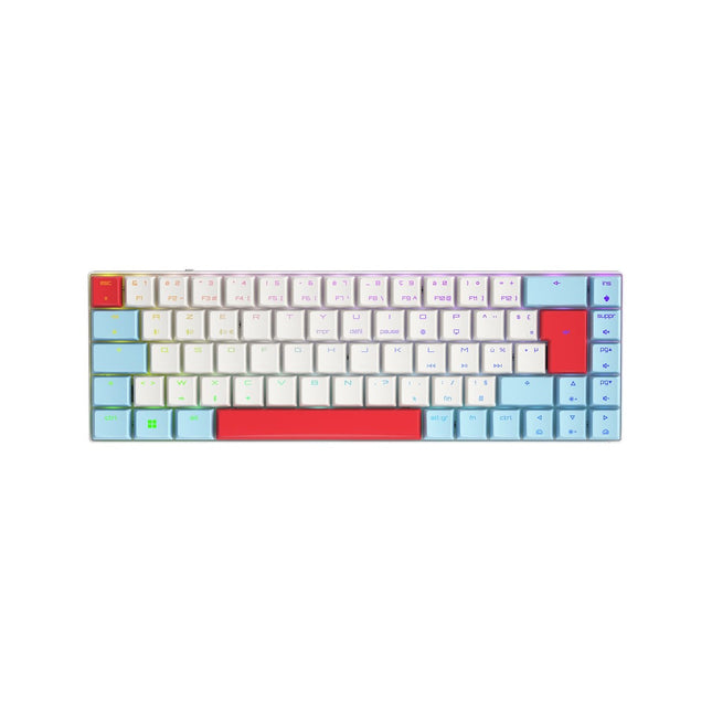Clavier gamer sans fil CHERRY MX-LP 2.1 COMPACT WL - Blanc