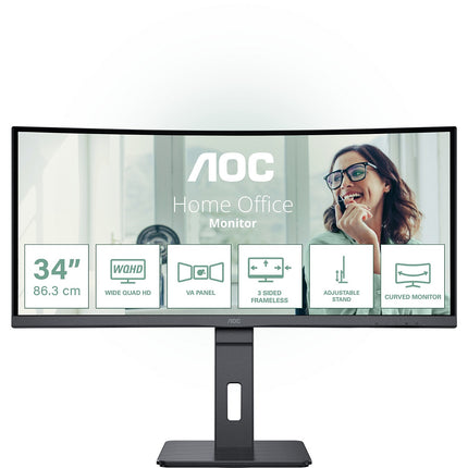 Ecran PC AOC CU34P3CV Incurvé 34''