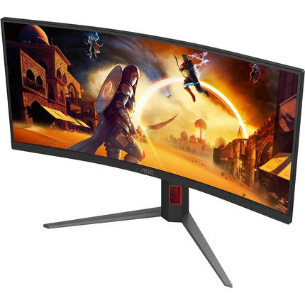 Ecran PC Gamer AOC CU34G4 34" Incurvé 1500R UWQHD 180Hz Fast VA HDR10 Adaptive-Sync