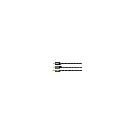 Câble Jack/RCA AVINITY audio 1.5m x2 RCA / 1 Jack stereo