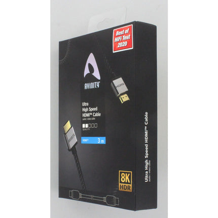 Câble HDMI AVINITY 8k Or cable tissu 3M