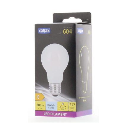 Ampoule XAVAX LED E27 6.5W CLA