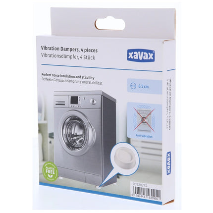 ACC. XAVAX ABSORBEURS VIBRATIONS LAVE-LINGE 4P
