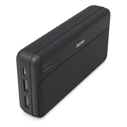 Batterie externe HAMA 20000mAh Pocket 2 USB-A anthracite