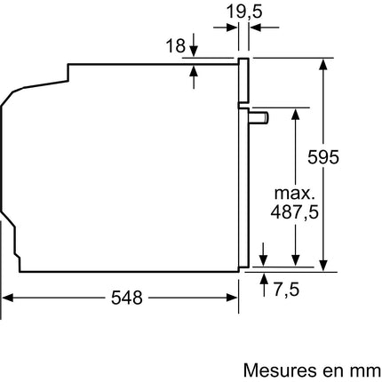 Four encastrable SIEMENS HB778G3B1 iQ700