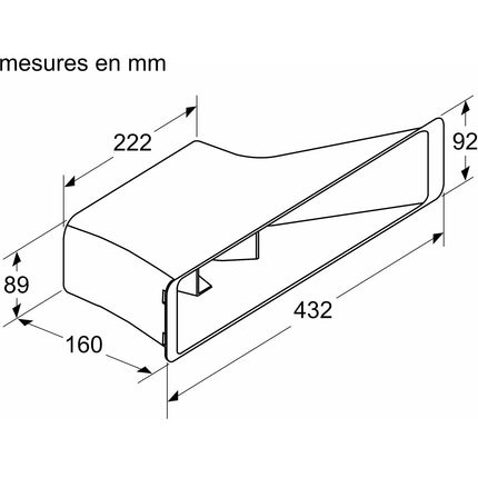 Gaine d'évacuation SIEMENS HZ9VRPD1