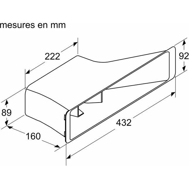 Gaine d'évacuation SIEMENS HZ9VRPD1