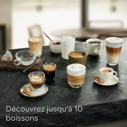 Expresso Broyeur SIEMENS EQ500 integral Inox/Noir lustré TQ515R03