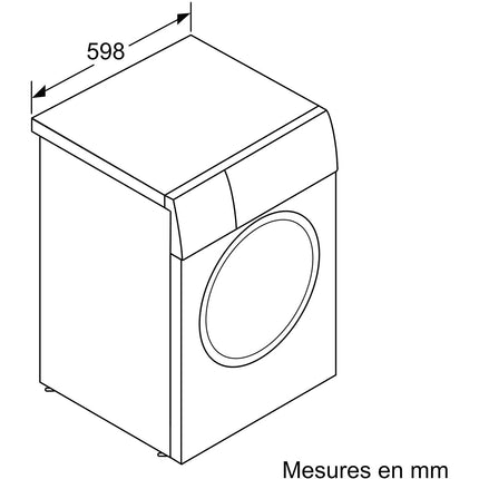 Lave linge hublot SIEMENS WG44G2F1FR iQ500