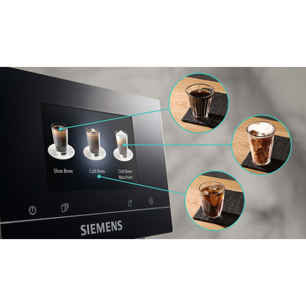 Expresso Broyeur SIEMENS EQ700 integral Inox Silver/Noir TQ713R03