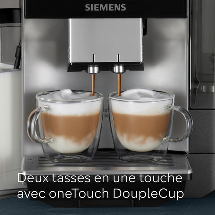 Expresso Broyeur SIEMENS EQ700 integral Inox Silver/Noir TQ713R03