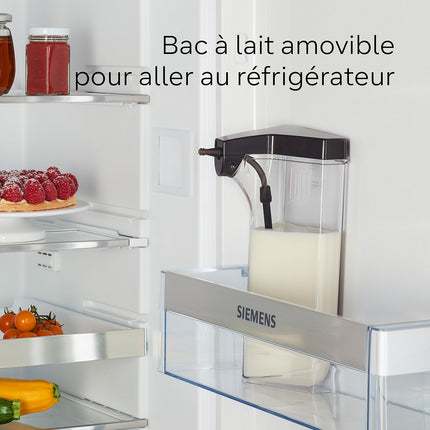 Expresso Broyeur SIEMENS EQ700 integral Inox Silver/Noir TQ713R03