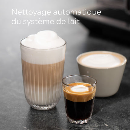 Expresso Broyeur SIEMENS EQ700 integral Inox Silver/Noir TQ713R03