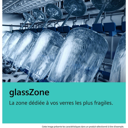 Lave vaisselle encastrable SIEMENS SN95EX12CE, iQ500, glassZone