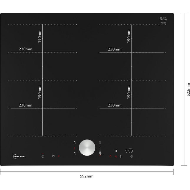 Domino induction NEFF T66FTX4L0