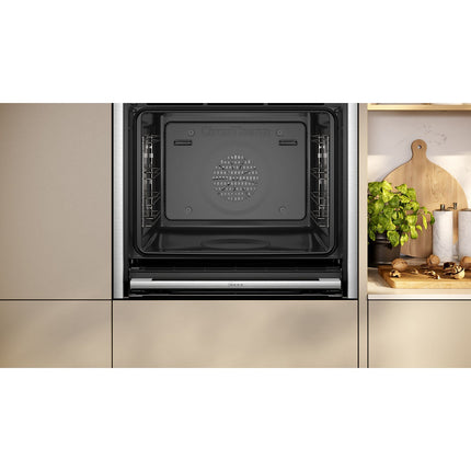 Four encastrable fonction vapeur NEFF B64FT33N0 N90 porte coulissante