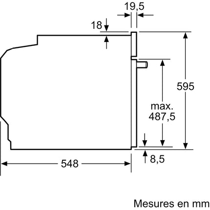 Four encastrable NEFF B5ACJ7AG3