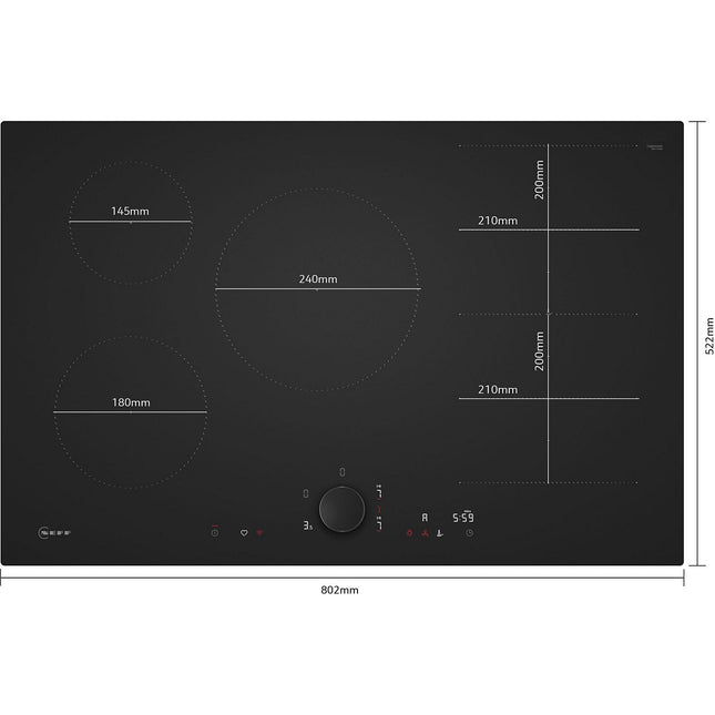 Plaque induction NEFF T68NUV4A0