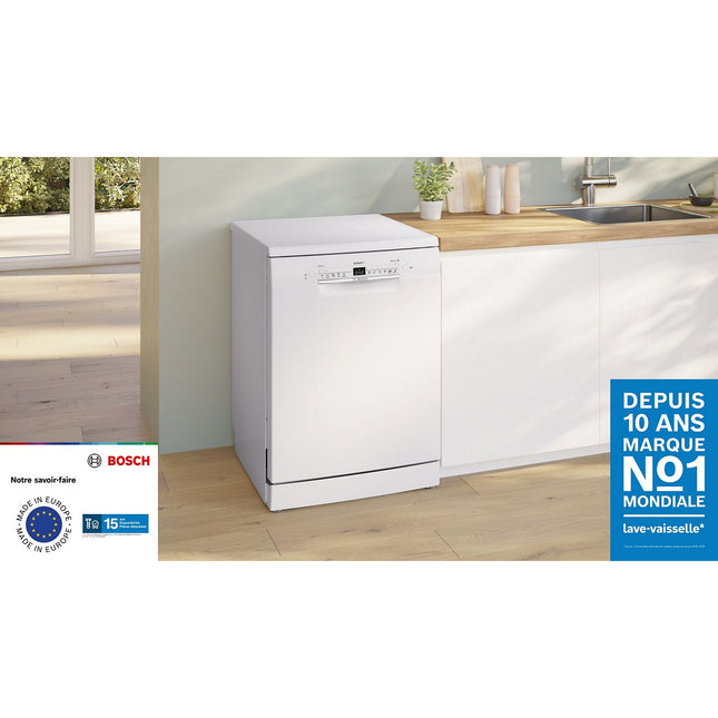 Lave vaisselle 60 cm BOSCH SMS2HTW05E Serenity