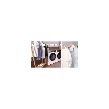 Lave linge hublot BOSCH WGH2440SFR, SERENITY, Antitaches, Iron Assist, Série 6